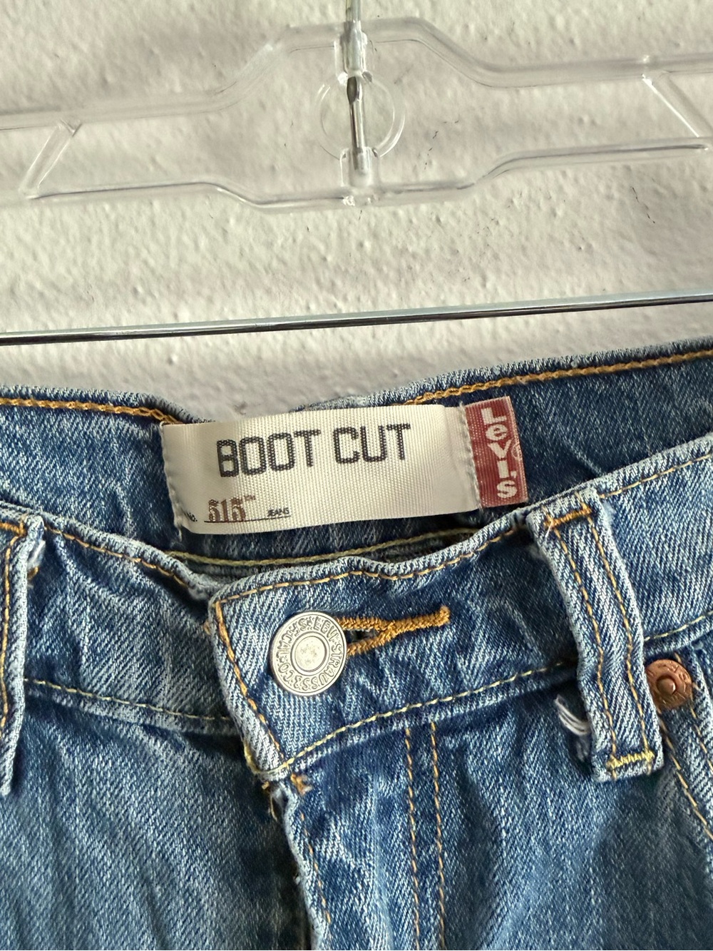 ❄️ Levi’s 515 • Classic Light Blue Bootcut Jeans • Women’s 8 M - Picture 7 of 16